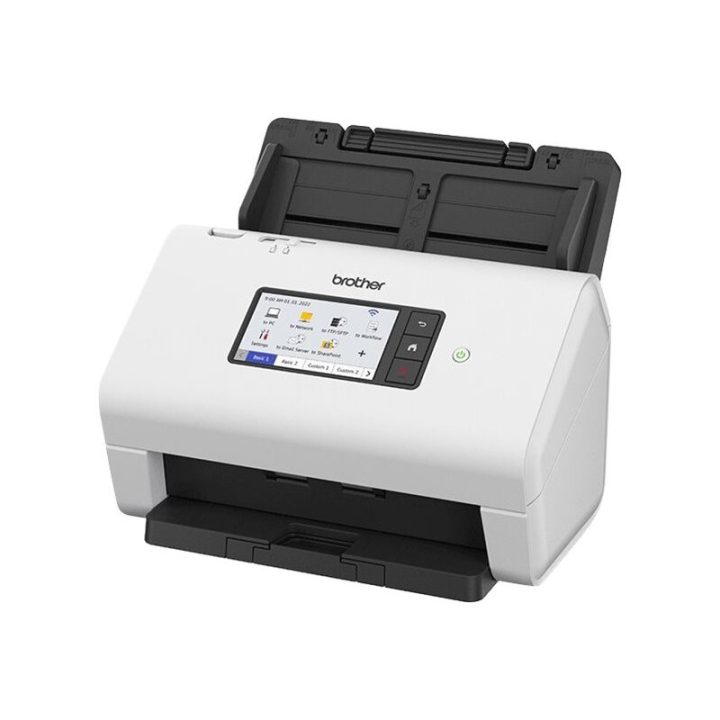 Brother ADS-4900W ADF Scanner + Sheet-Fed Scanner 600 x 600 DPI A4…