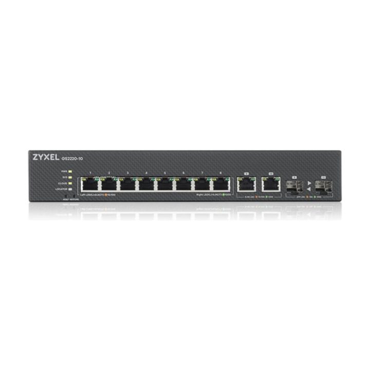 Zyxel GS2220-10-EU0101F switch Gerido L2 Gigabit Ethernet…