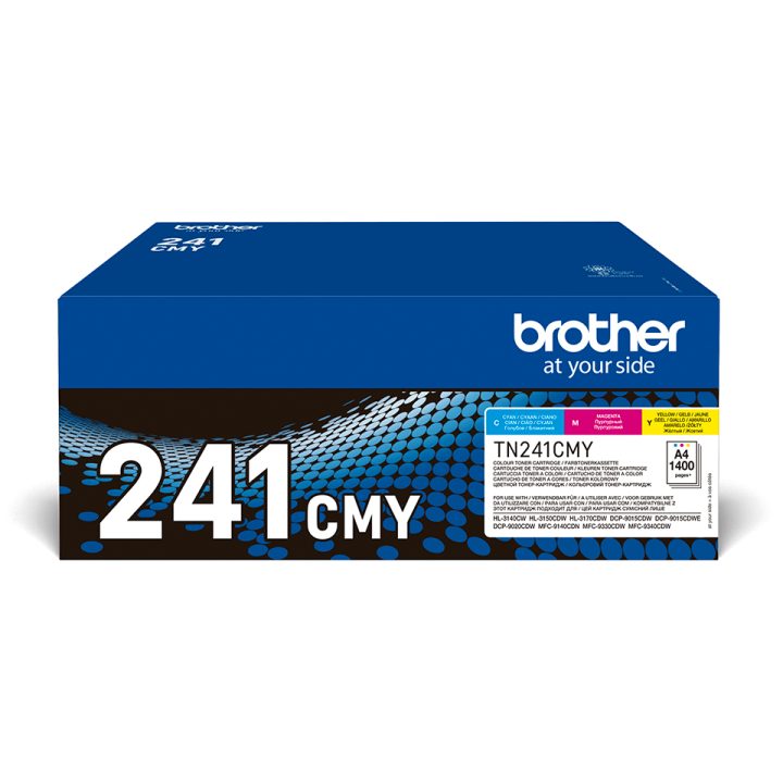 Brother TN-241CMY Toner Cartridge 3 piece(s) Original Cyan, Magenta…