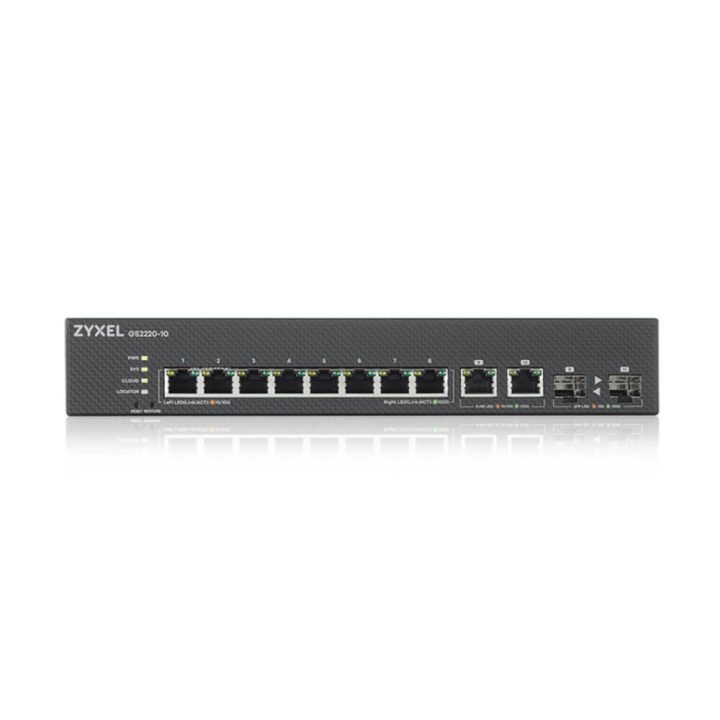 Zyxel GS2220-10-EU0101F switch Gestionado L2 Gigabit Ethernet…