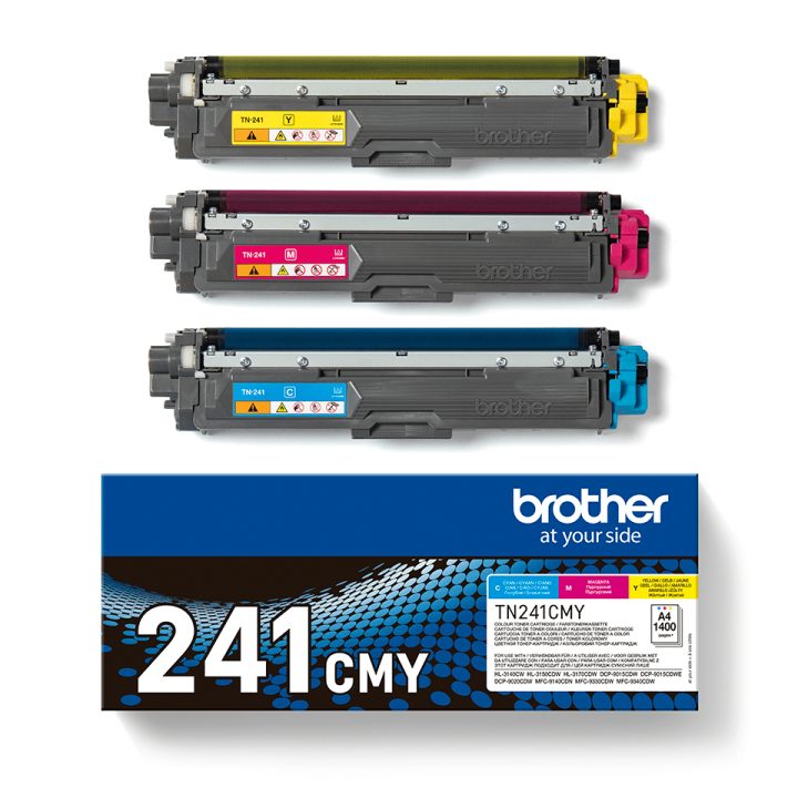 Brother TN-241CMY cartucho de toner 3 peça(s) Original Ciano…