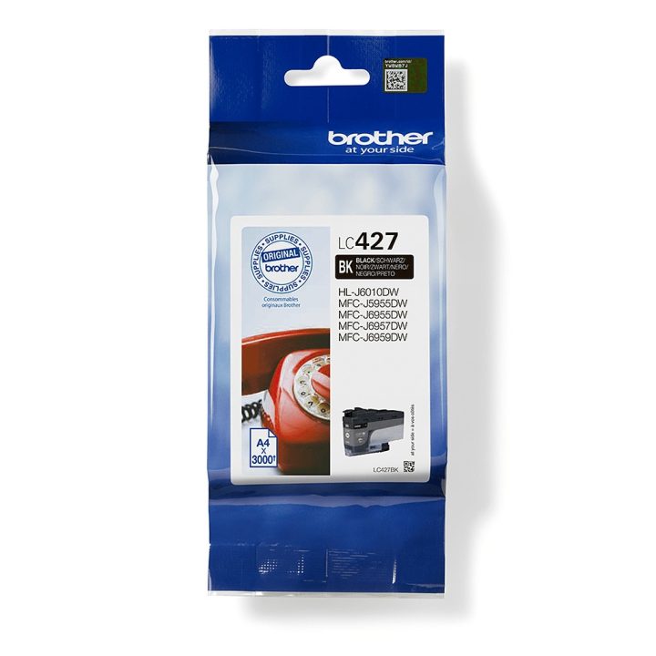 Brother LC-427BK Ink Cartridge 1 piece(s) Original Standard Yield…