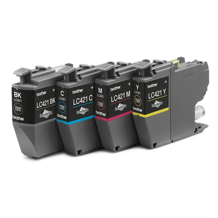 Brother LC-421VAL PagePack 4 piece(s) Original Standard Yield Black…