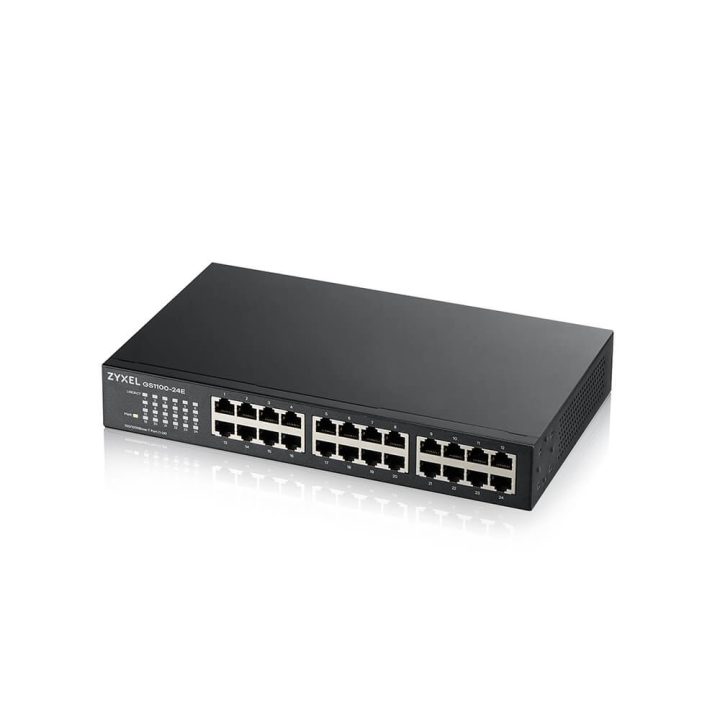 Zyxel GS1100-24E Não Gerido Gigabit Ethernet (10/100/1000) Preto