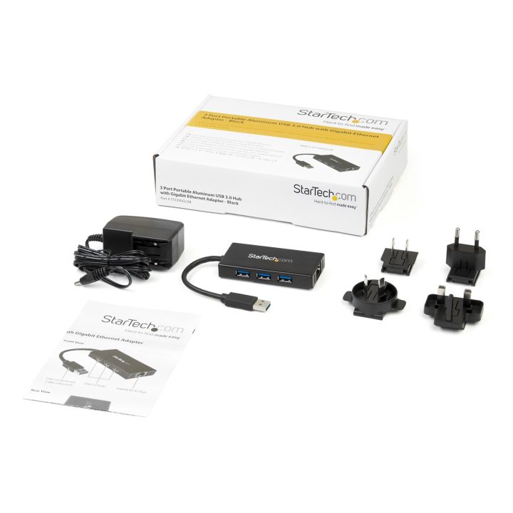 StarTech.com Hub USB 3.0 de Alumínio com Cabo - 5Gbps - Concentrador…