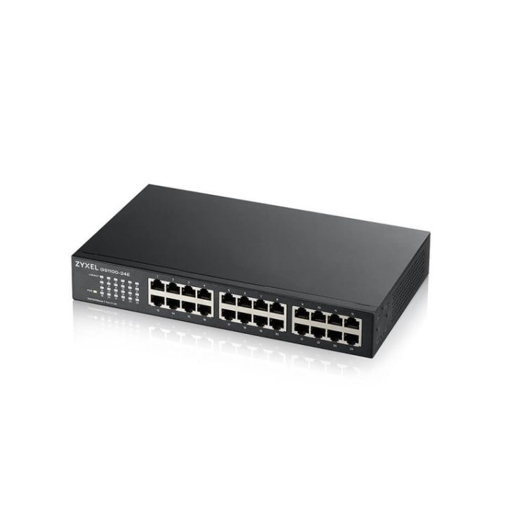 Zyxel GS1100-24E Não Gerido Gigabit Ethernet (10/100/1000) Preto