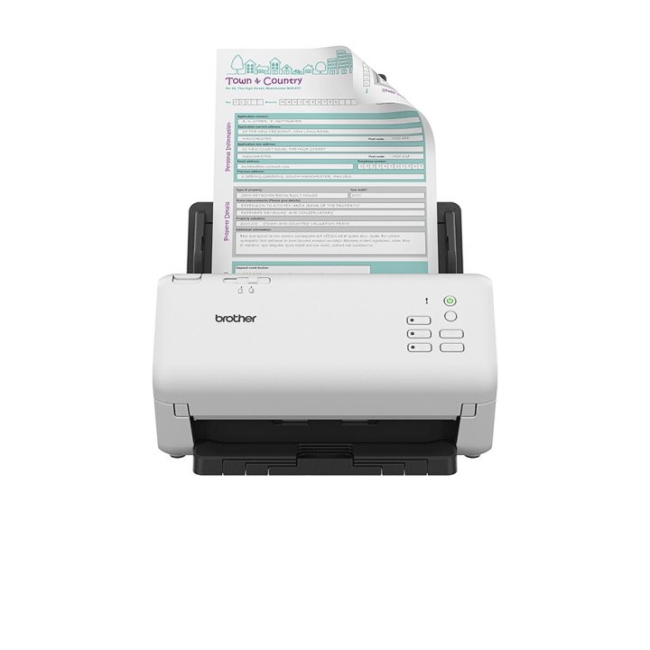 Brother ADS-4300N Scanner Automatic Document Feeder (ADF) Scanner 600…