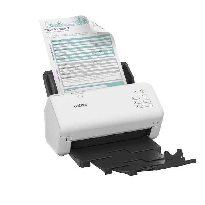 Brother ADS-4300N Scanner Automatic Document Feeder (ADF) Scanner 600…