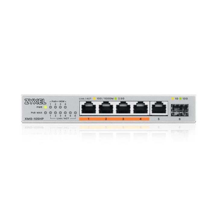 Zyxel XMG-105HP No administrado 2.5G Ethernet (100/1000/2500) Energía…