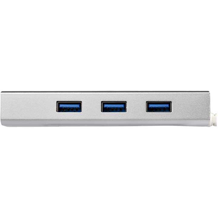 StarTech.com 3-Port USB 3.0 Hub with Gigabit Ethernet Adapter - USB-A…