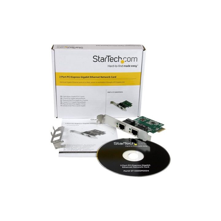 StarTech.com Adaptador Tarjeta de Red NIC PCI Express PCI-E de 2…