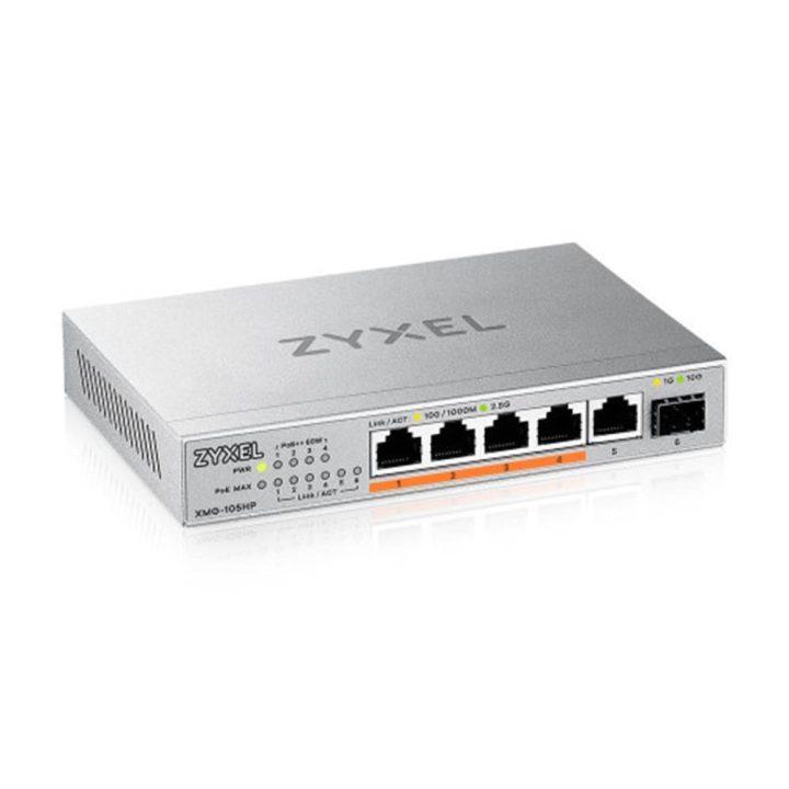 Zyxel XMG-105HP No administrado 2.5G Ethernet (100/1000/2500) Energía…