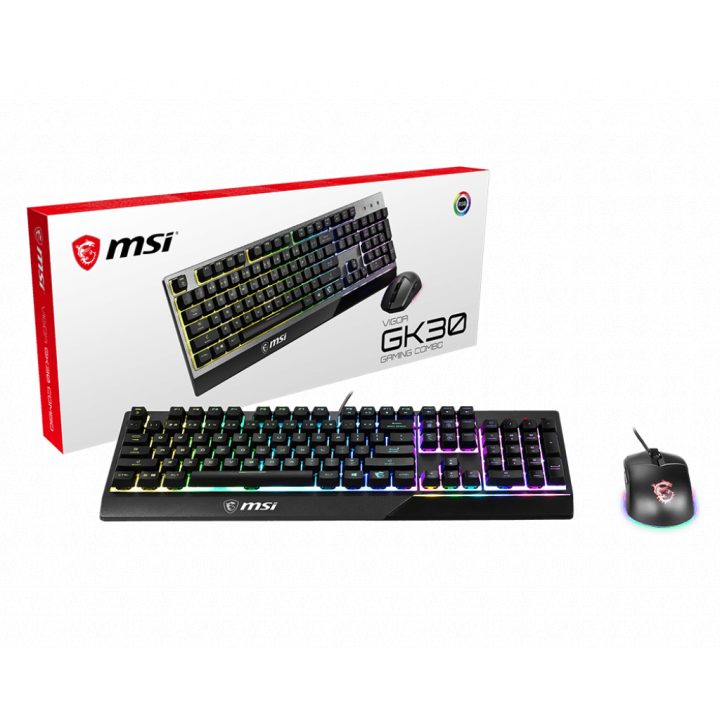 MSI Vigor GK30 Combo ES Keyboard + Mouse (S11-04ES601-CLA)