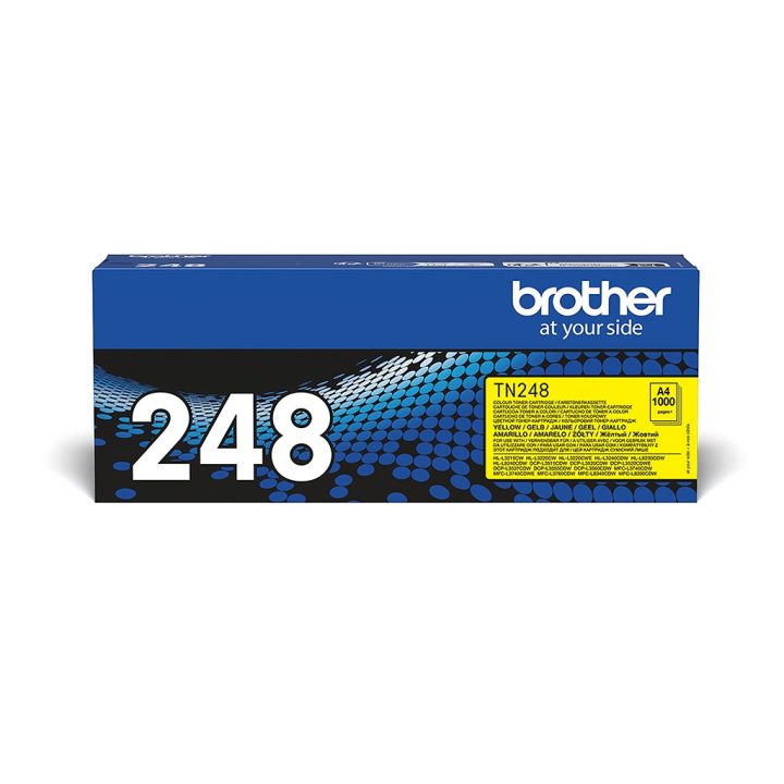 Brother TN-248Y cartucho de tóner 1 unidade(s) Original Amarelo