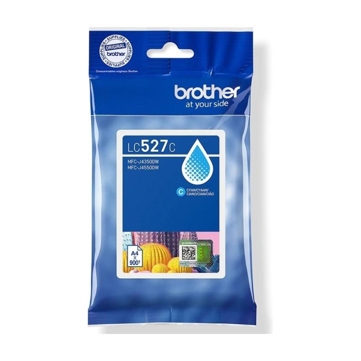 Brother LC527C cartucho de tinta 1 pieza(s) Original Cian