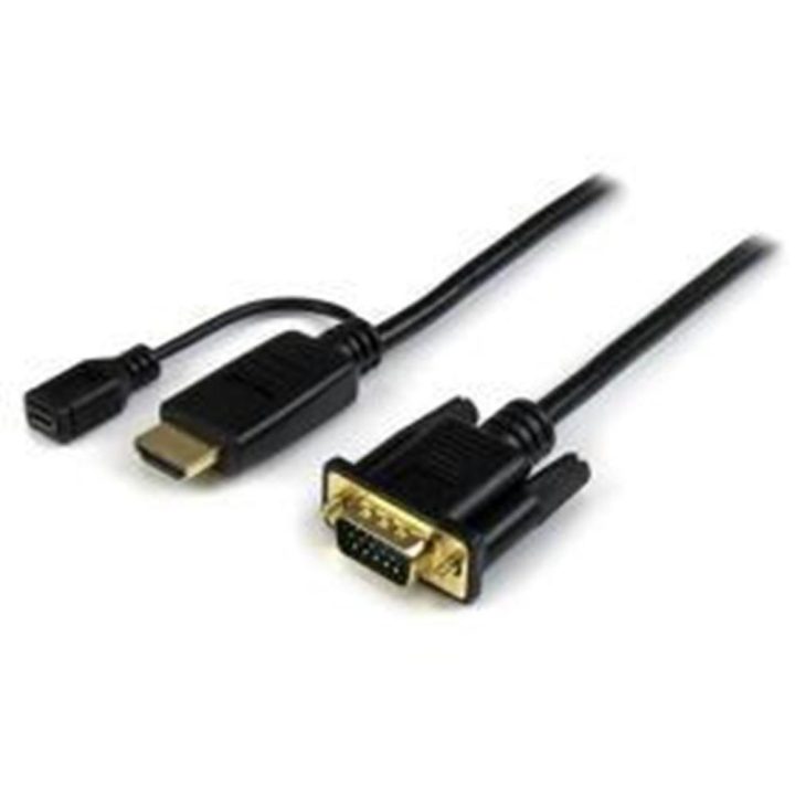 StarTech.com 3m Active HDMI to VGA Converter Cable - 1920x1200 1080p…