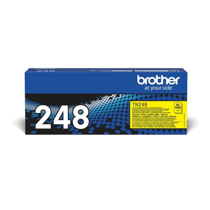 Brother TN-248Y cartucho de tóner 1 unidade(s) Original Amarelo
