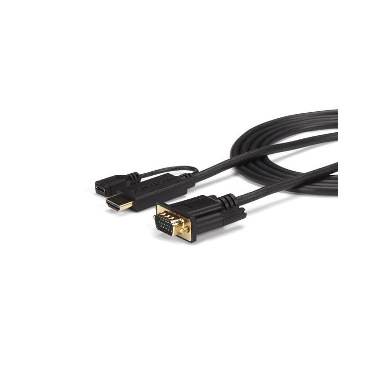 StarTech.com 3m Active HDMI to VGA Converter Cable - 1920x1200 1080p…