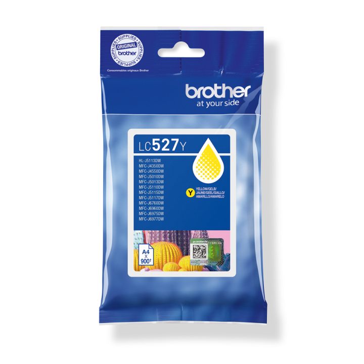 Brother LC527Y ink cartridge 1 piece(s) Original Yellow