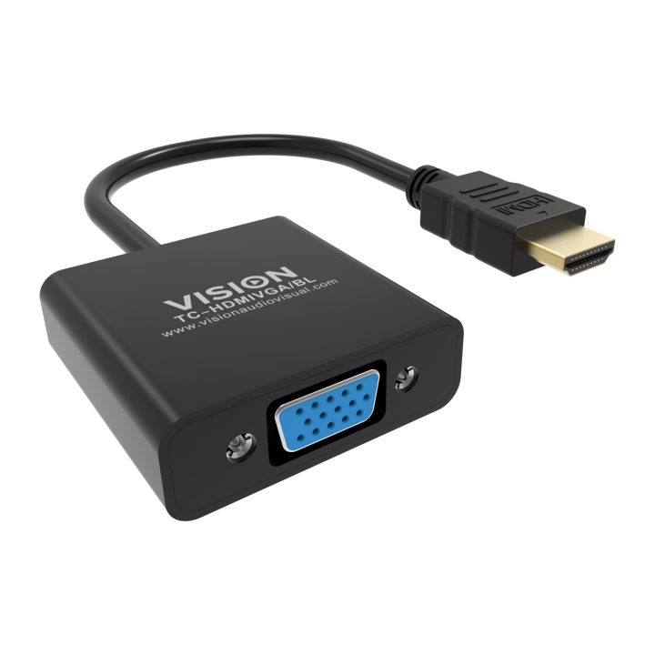 Vision Adaptador HDMI para VGA - resolução máxima 1920 x 1080 - não…