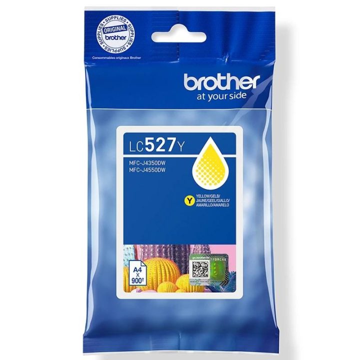 Brother LC527Y cartucho de tinta 1 peça(s) Original Amarelo