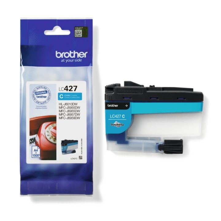 Brother LC427C Ink Cartridge 1 piece(s) Original Standard Yield Cyan