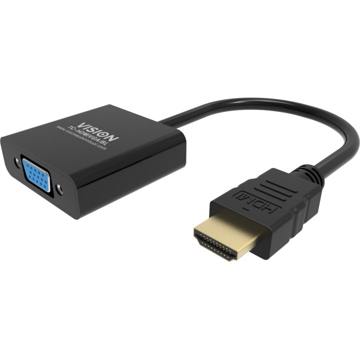 Vision Adaptador HDMI para VGA - resolução máxima 1920 x 1080 - não…