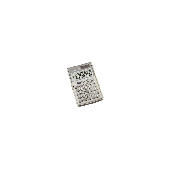 Canon LS-10TEG Pocket Calculator Financial Calculator Gray