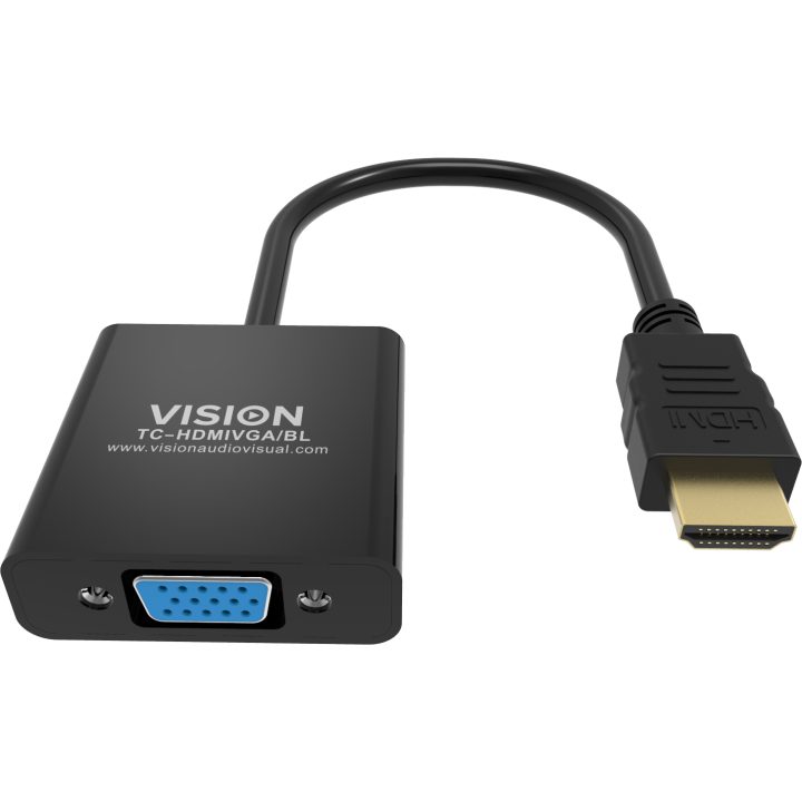 Vision Adaptador HDMI para VGA - resolução máxima 1920 x 1080 - não…