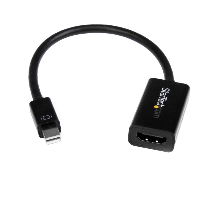 StarTech.com Mini DisplayPort to HDMI Video Converter with Audio –…