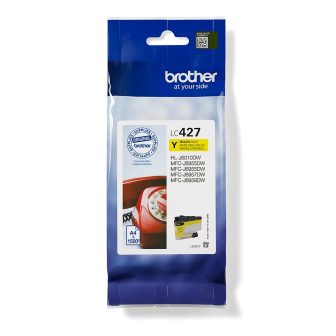 Brother LC-427Y cartucho de tinta 1 pieza(s) Original Amarillo