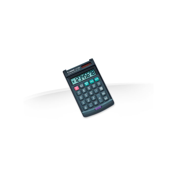 Canon LS-39E Pocket Calculator Basic Calculator Gray