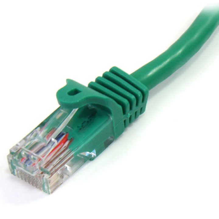 StarTech.com Cable de 3m Verde de Red Fast Ethernet Cat5e RJ45 sin…