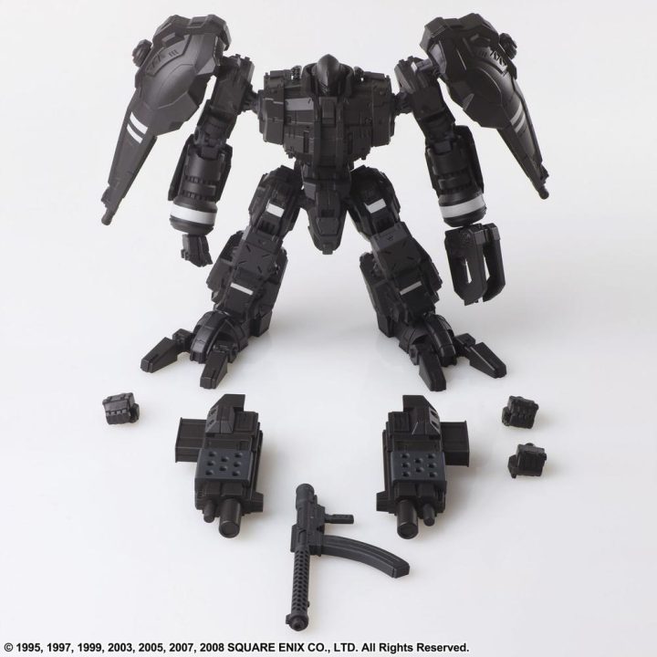 Square enix Model kit front mission type 11 raven plastic structure…