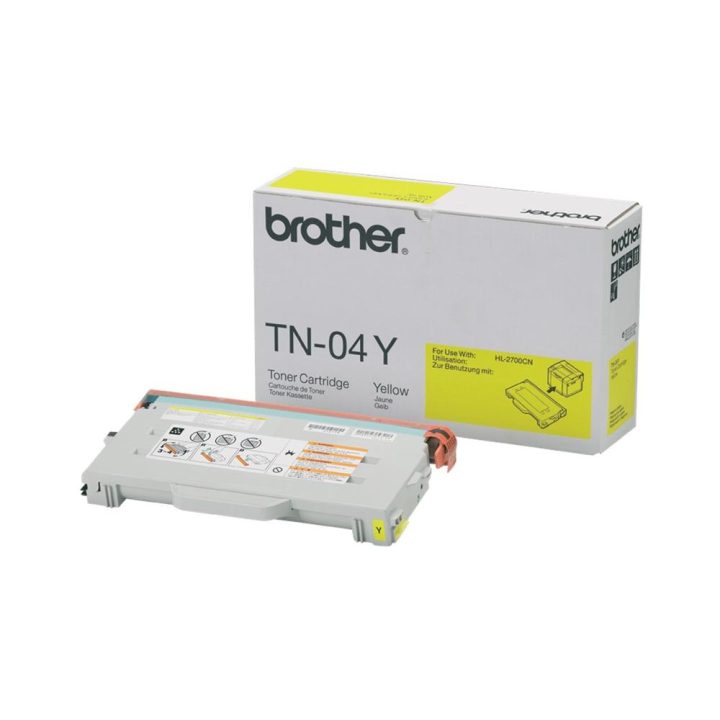 Brother TN-04Y cartucho de tóner 1 unidade(s) Original Amarelo