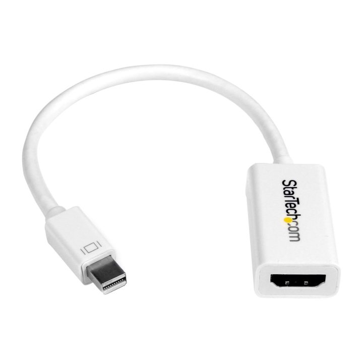 StarTech.com Mini DisplayPort to HDMI Video Converter with Audio -…