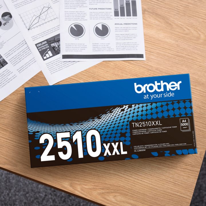 Brother TN-2510XL cartucho de toner 1 unidade(s) Original Preto