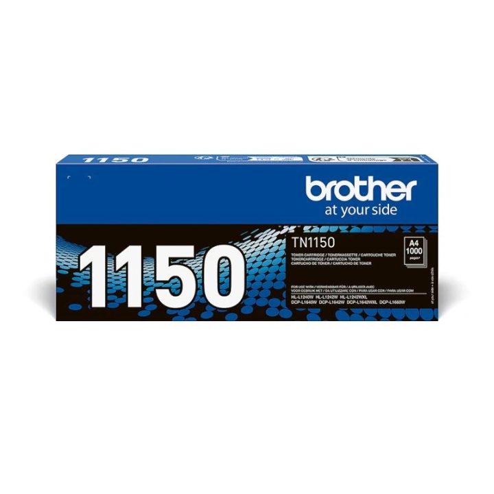 Brother TN-1150 cartucho de tóner 1 unidade(s) Original Preto