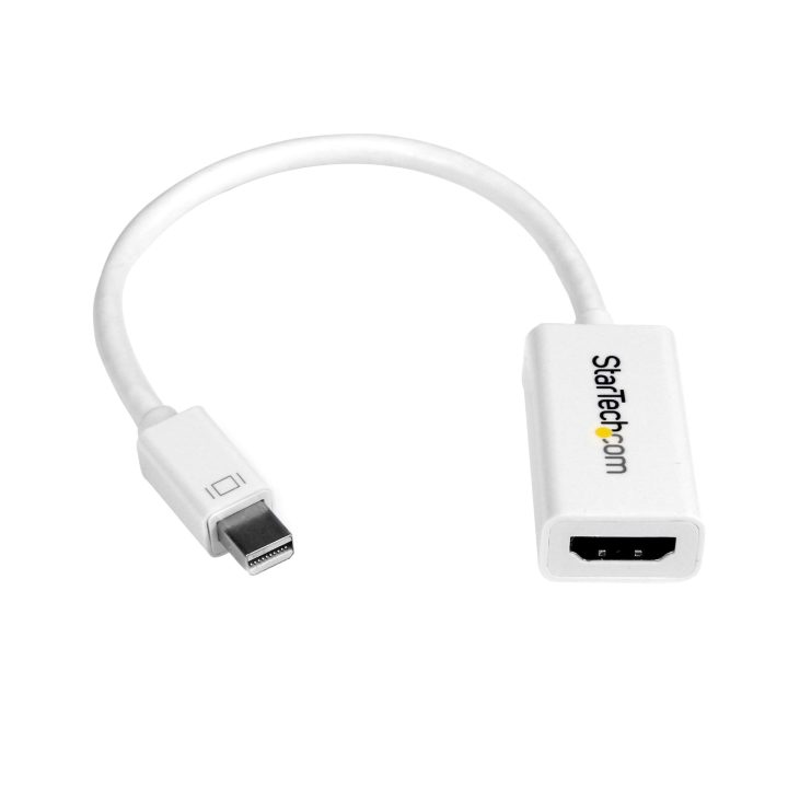 StarTech.com Mini DisplayPort to HDMI Video Converter with Audio -…