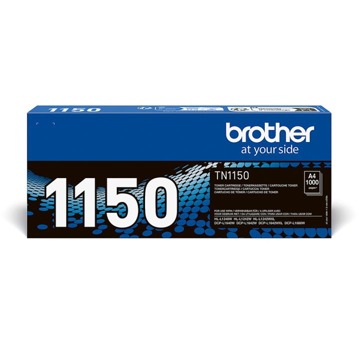 Brother TN-1150 cartucho de tóner 1 unidade(s) Original Preto