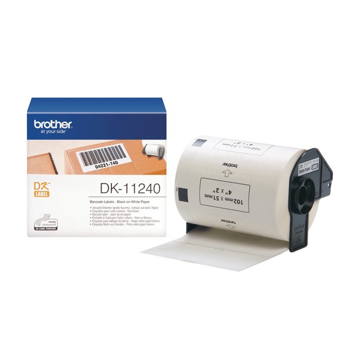 Brother DK-11240 White Printer Label