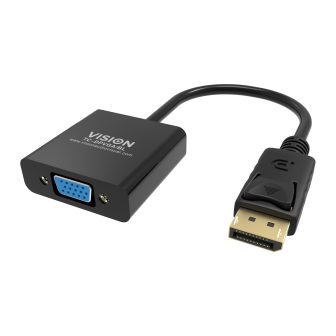 Vision Adaptador DisplayPort a VGA - resolución máxima 1920 x 1080 -…