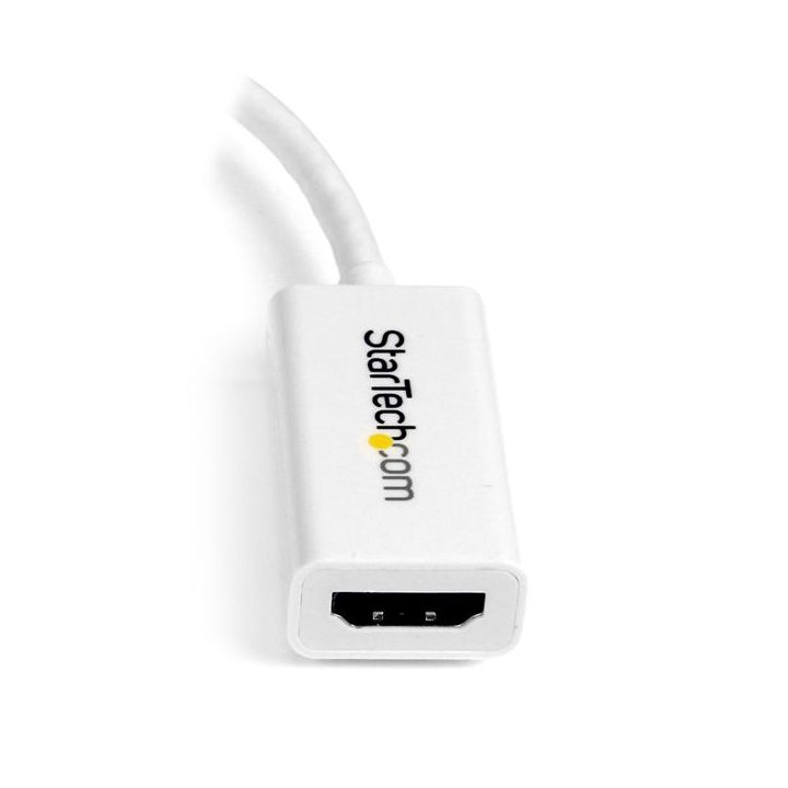 StarTech.com Mini DisplayPort to HDMI Video Converter with Audio -…