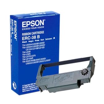 Epson Cartucho ERC38B para TM-U200/U210/U220/U230/U300/U375, negro