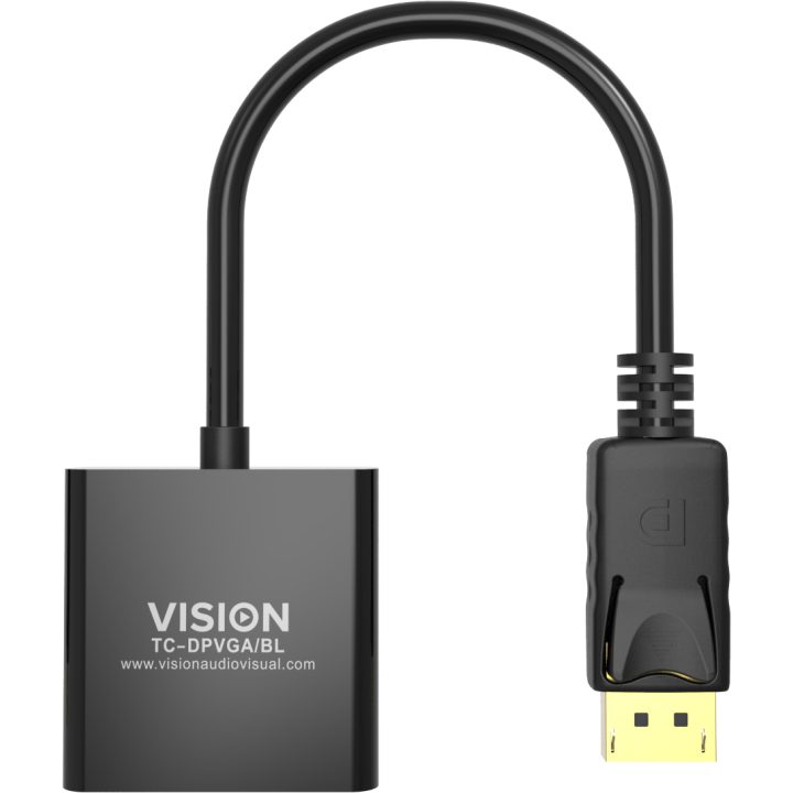 Vision DisplayPort to VGA Adapter - Maximum Resolution 1920 x 1080 -…