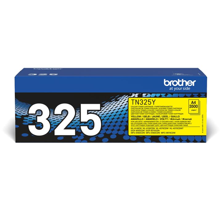Brother TN-325Y toner cartridge 1 piece(s) Original Yellow