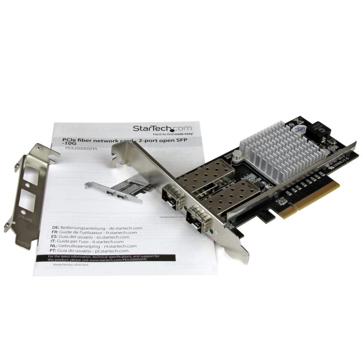 StarTech.com Tarjeta PCI Express de Red de Fibra de 10GB con 2…