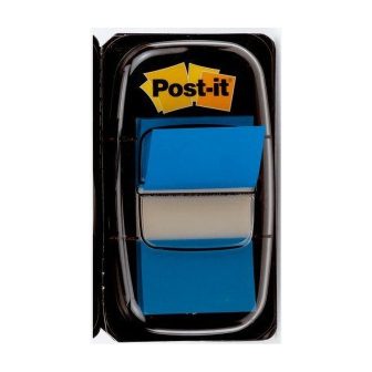 50 Blue Index Markers Dispenser Blister 25.4x43.2mm 680-2 Post-it…