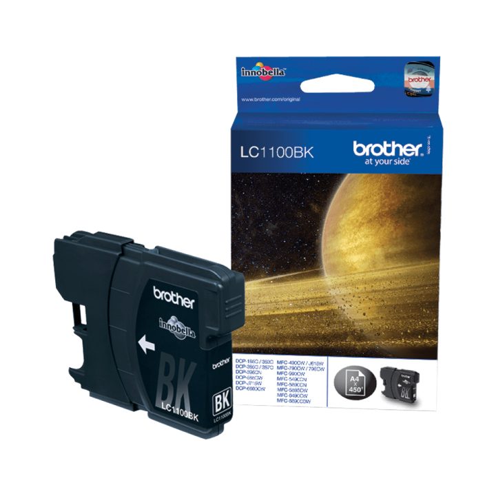 Brother LC1100BK ink cartridge 1 piece(s) Original Black