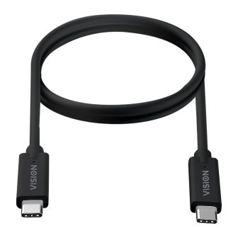 Vision Cable USB C de 1 m - USB 3.2 gen 1 10 Gbps - soporta corriente…